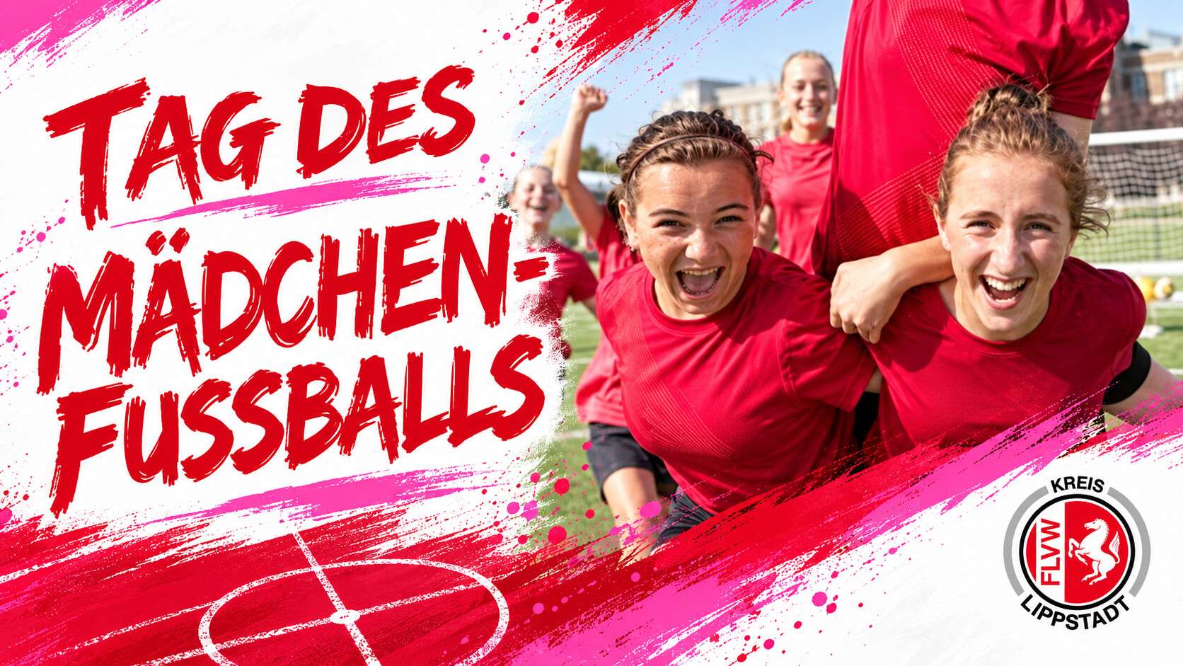 Logo Tag des Mädchenfußballs