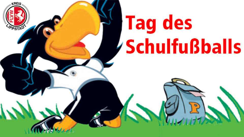 Logo Tag des Schulfußballs