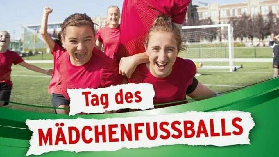 Logo Tag des Mädchenfußballs