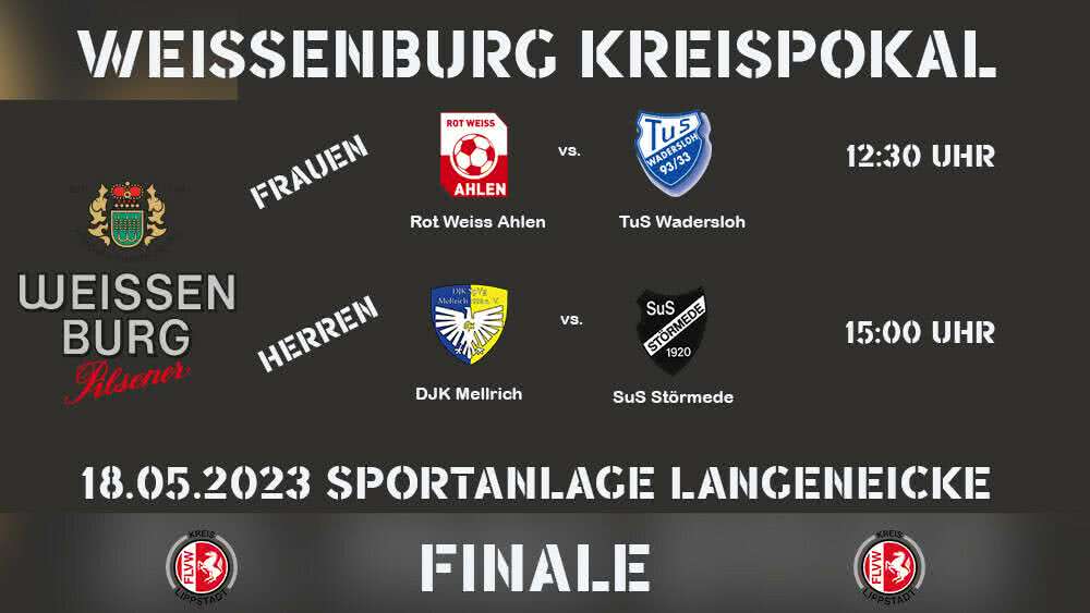 Kreispokalfinale Frauen und Herren, Lippstadt