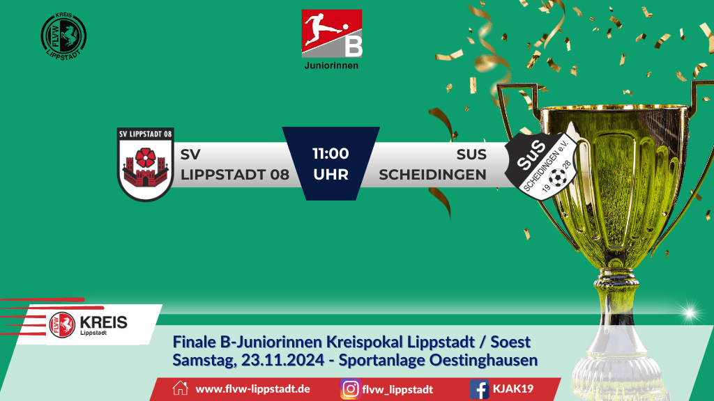 Pokalfinale B-Juniorinnen Lippstadt 2024