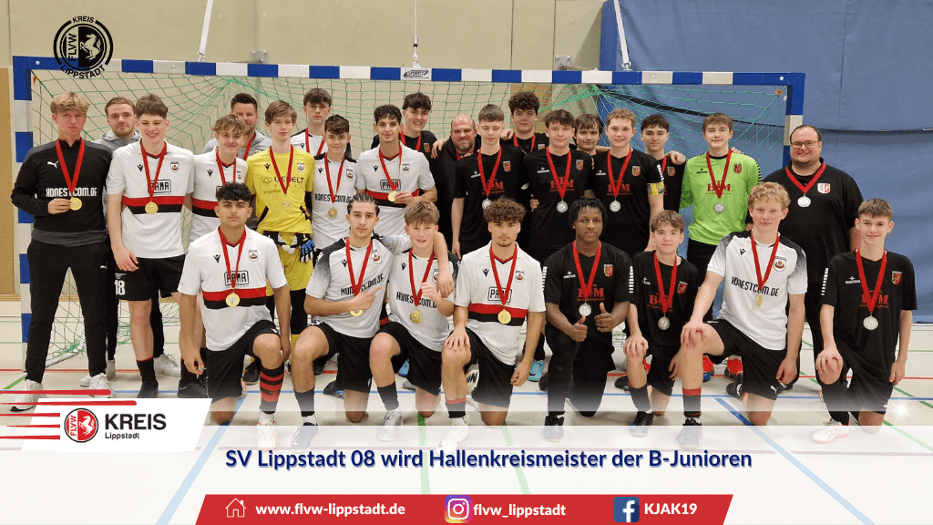 Hallenkreismeister B-Jugend 24/25 SV Lippstadt