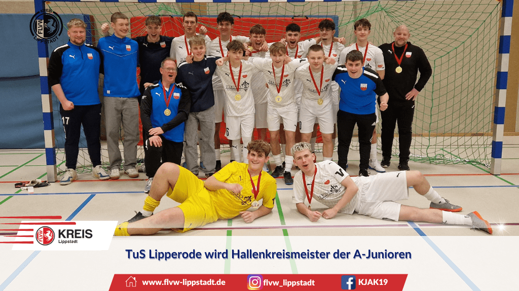 Hallenkreismeister A-Junioren 24/25 TuS Lipperode