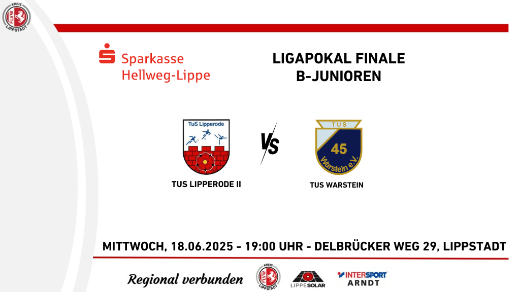 ligapokal finale b-junioren 2025 lippstadt