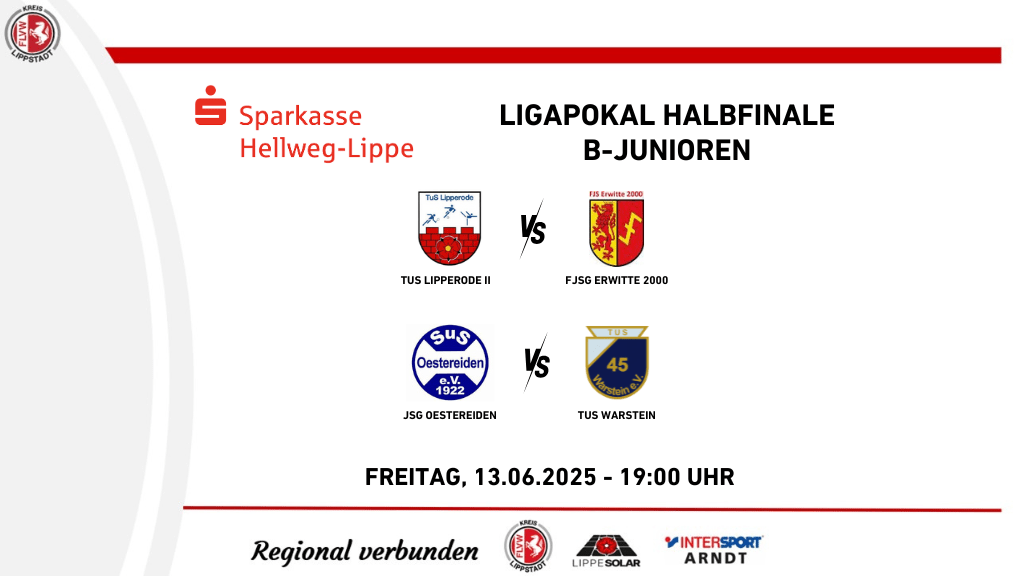 Halbfinalspiele Ligapokal Lippstadt 2025 B-Junioren