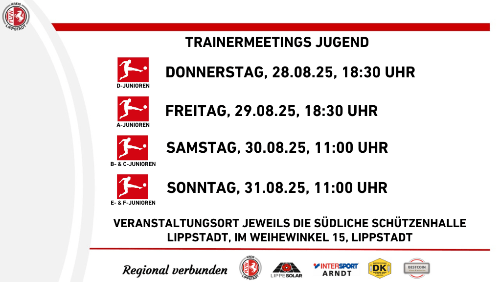 Trainermeetings 2025