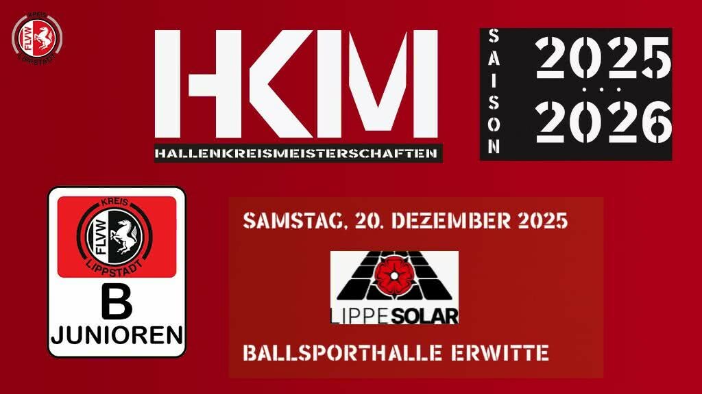 Hallenkreismeisterschaft B-Junioren