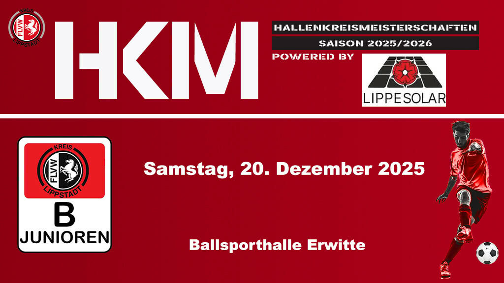 Hallenkreismeisterschaft B-Junioren