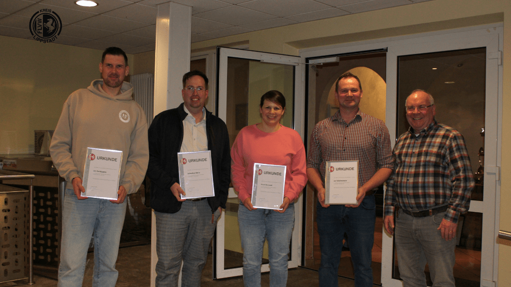 Ehrung beim SC 84 Mettinghausen