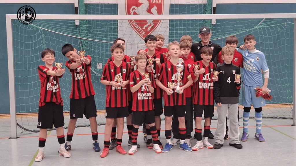 SV Lippstadt 08 wird Hallenkreismeister der D-Junioren