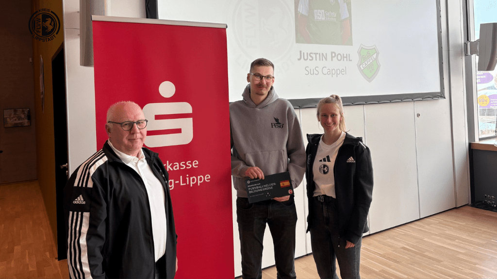 Ehrung der DFB Fußballhelden