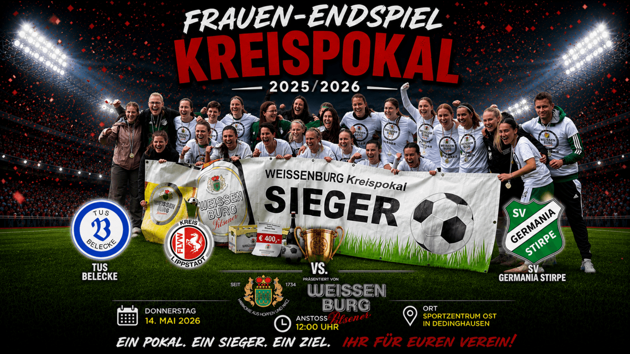Germania Stirpe Frauen krönen starke Saison mit Pokalerfolg