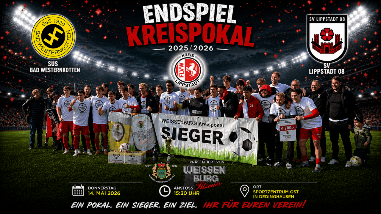 Kreispokalsieg für den SV Lippstadt 08