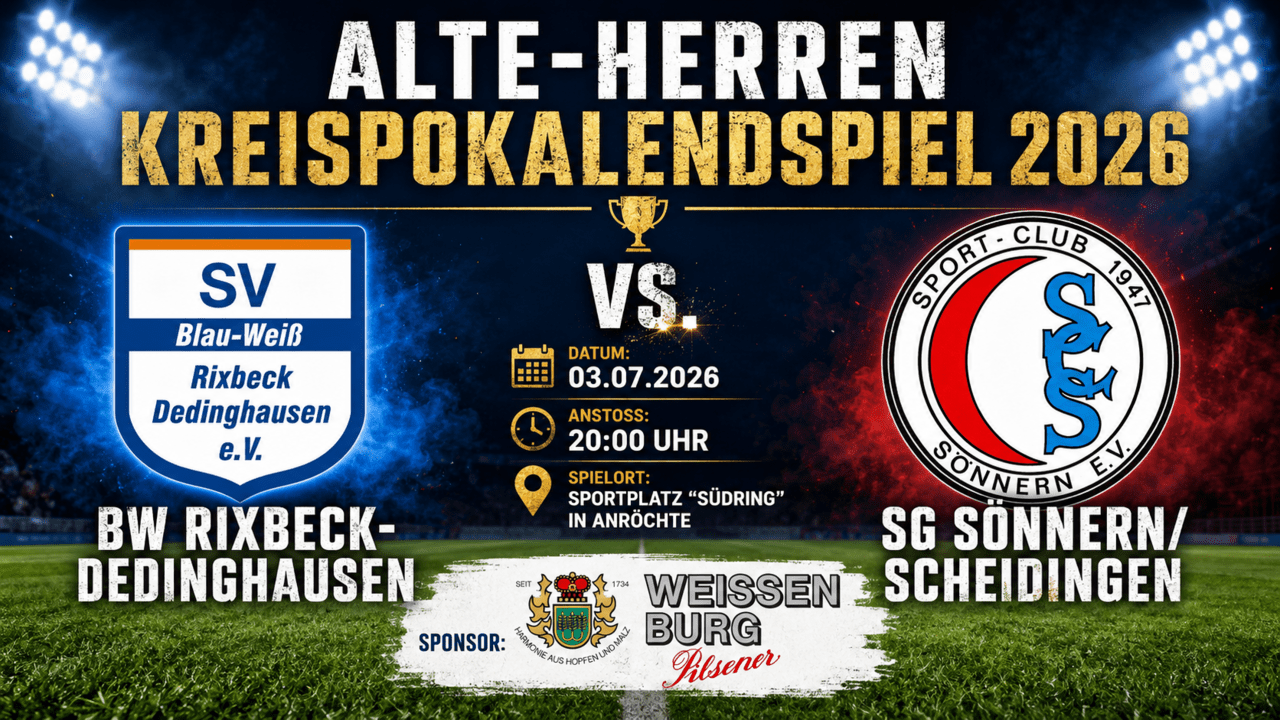 Finale der Alten Herren in Anröchte